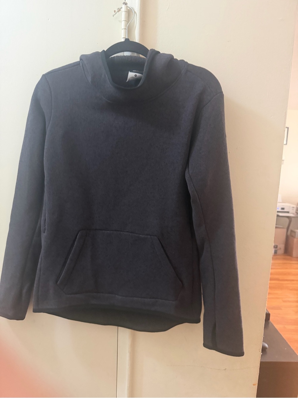 Nike Charcoal Gray Fleece Pullover Medium